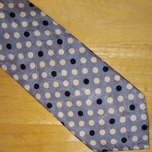 Altea Light Blue With Black and White Polka Dot *PRINT* Tie